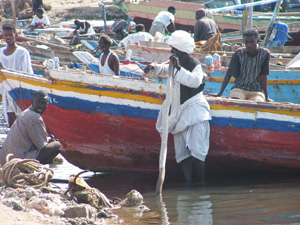 Boats in Suakin, Sudan
